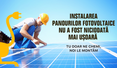 Instalarea sistemelor fotovoltaice